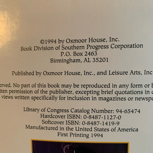 101 Great Little Gifts by Sandra Lounsbury Foose. Oxmoor House 1994 - Picture 3 of 6